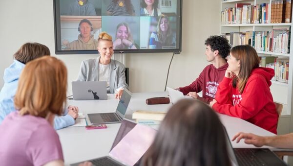 Szene aus einer Seminarsitzung