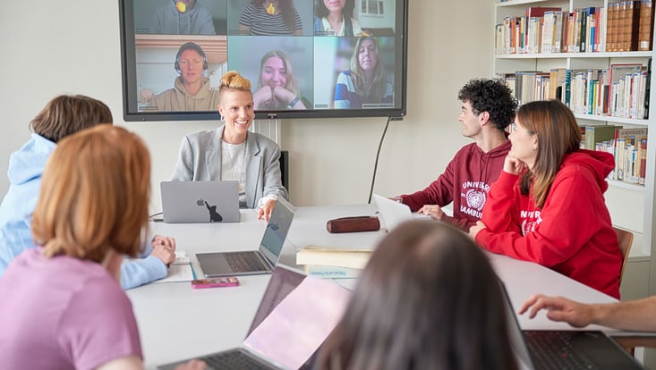 Szene aus einer Seminarsitzung